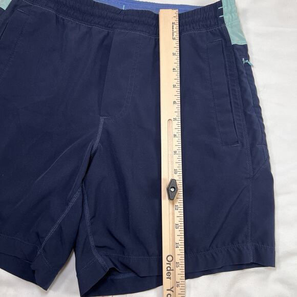 Birdogs The Kerfuffles Shorts Mens Size S Navy Blue Drawstring Lined Casual READ - Picture 2 of 8
